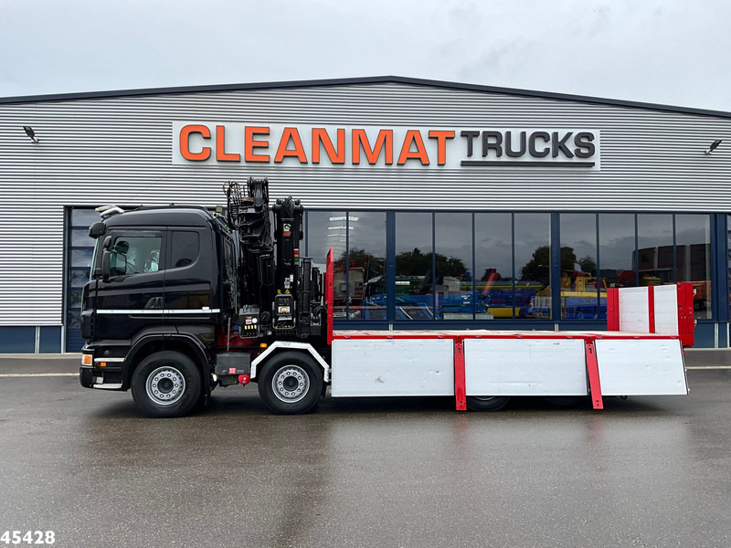 Scania R 480 8x2 Retarder Hiab 47 Tonmeter laadkraan + Fly-Jib! Just 242.931 km! - Camion con gru: foto 4 Scania R 480 8x2 Retarder Hiab 47 Tonmeter laadkraan + Fly-Jib! Just 242.931 km! - Camion con gru: foto 4