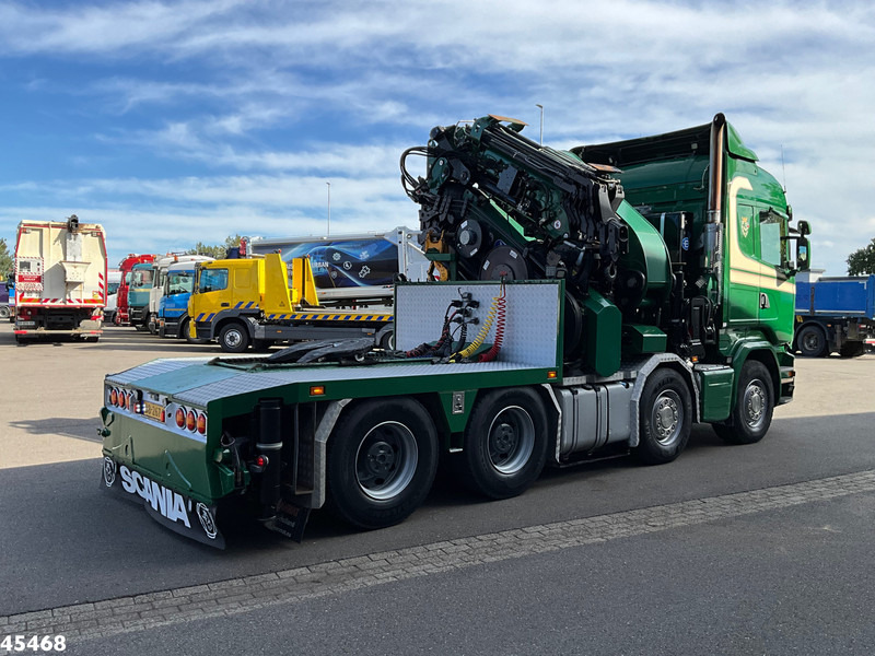 Scania R 490 8x4 Euro 6 Effer 140 Tonmeter laadkraan + Fly-Jib Just 283.508 km - Camion con gru: foto 4 Scania R 490 8x4 Euro 6 Effer 140 Tonmeter laadkraan + Fly-Jib Just 283.508 km - Camion con gru: foto 4