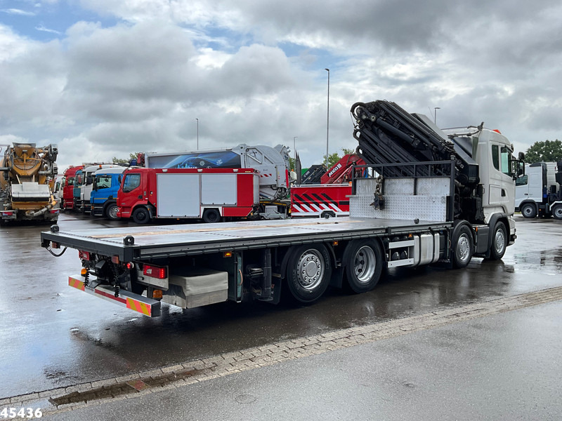 Scania R490 8x2 Euro 6 Retarder HMF 85 Tonmeter laadkraan + Fly-jib - Camion con gru: foto 5 Scania R490 8x2 Euro 6 Retarder HMF 85 Tonmeter laadkraan + Fly-jib - Camion con gru: foto 5
