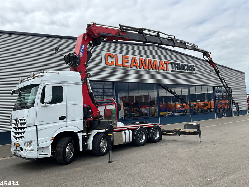 Mercedes-Benz Arocs 3251 8x4 Euro 6 Retarder HMF 85 Tonmeter laadkraan Fly-Jib - Trattore stradale: foto 1 Mercedes-Benz Arocs 3251 8x4 Euro 6 Retarder HMF 85 Tonmeter laadkraan Fly-Jib - Trattore stradale: foto 1