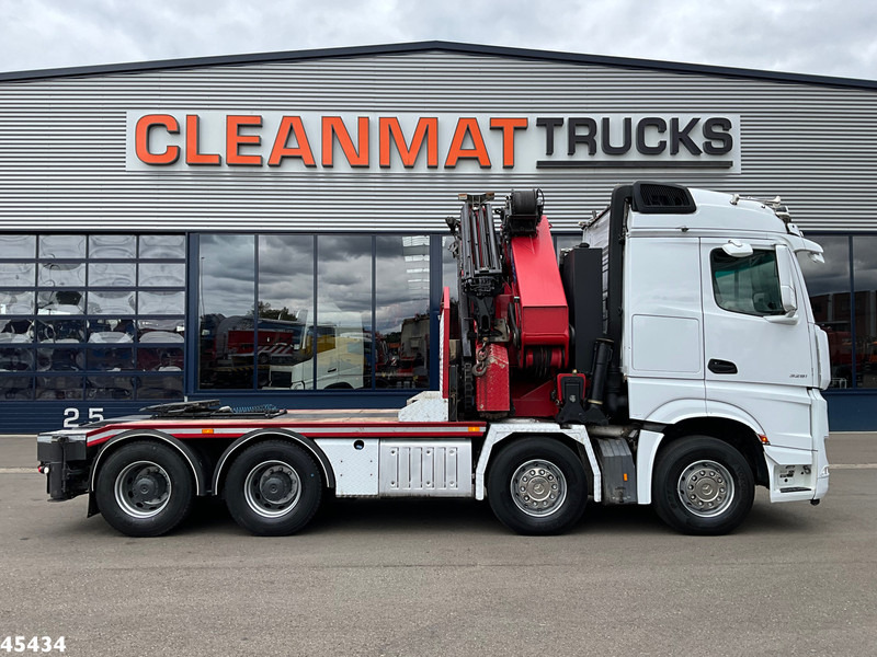 Mercedes-Benz Arocs 3251 8x4 Euro 6 Retarder HMF 85 Tonmeter laadkraan Fly-Jib - Trattore stradale: foto 3 Mercedes-Benz Arocs 3251 8x4 Euro 6 Retarder HMF 85 Tonmeter laadkraan Fly-Jib - Trattore stradale: foto 3