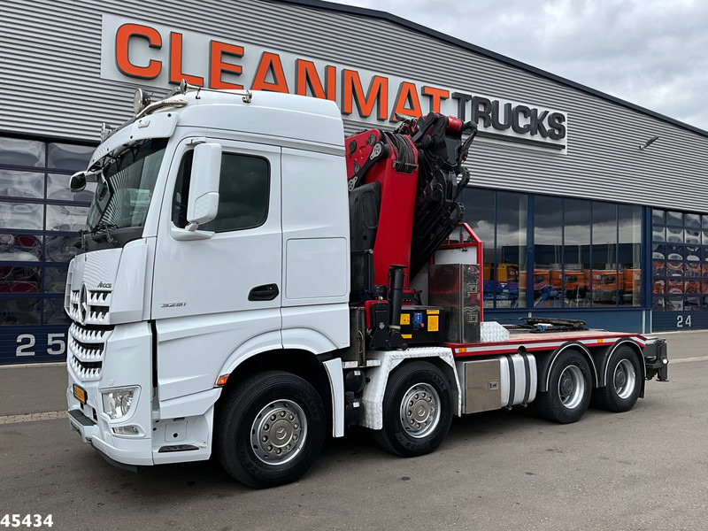 Mercedes-Benz Arocs 3251 8x4 Euro 6 Retarder HMF 85 Tonmeter laadkraan Fly-Jib - Trattore stradale: foto 2 Mercedes-Benz Arocs 3251 8x4 Euro 6 Retarder HMF 85 Tonmeter laadkraan Fly-Jib - Trattore stradale: foto 2