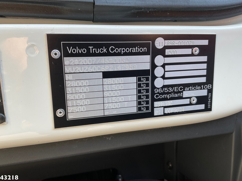 Camion immondizia Volvo FE 350 VDL Translift zijlader: foto 20