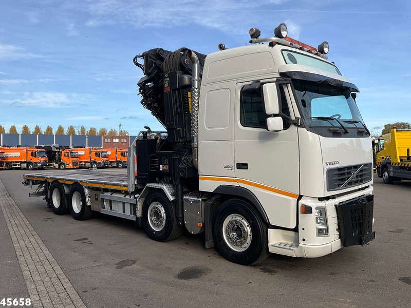 Volvo FH 480 8x4 Retarder Hiab 80 Tonmeter laadkraan + Fly-Jib! - Camion con gru: foto 3 Volvo FH 480 8x4 Retarder Hiab 80 Tonmeter laadkraan + Fly-Jib! - Camion con gru: foto 3
