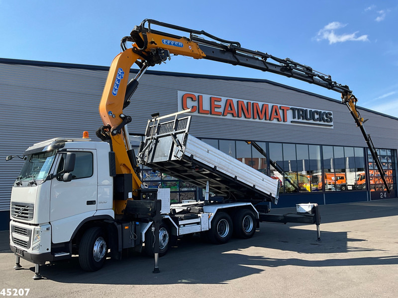 Leasing di Volvo FH 500 8x4 Effer 65 Tonmeter laadkraan + Fly-Jib Volvo FH 500 8x4 Effer 65 Tonmeter laadkraan + Fly-Jib: foto 11