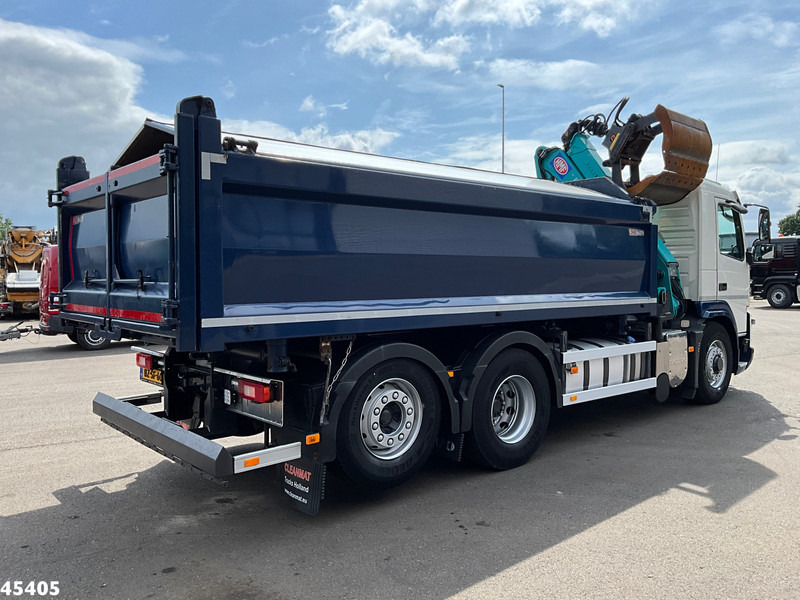 Autocarro ribaltabile, Camion con gru Volvo FM 330 6x2/6x4 Hydrodrive HMF 16 Tonmeter Z-kraan: foto 7