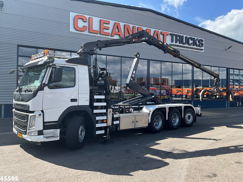 Volvo FM 500 8x4 Euro 6 HMF 19 Tonmeter Z-kraan - Autocarro scarrabile, Camion con gru: foto 1 Volvo FM 500 8x4 Euro 6 HMF 19 Tonmeter Z-kraan - Autocarro scarrabile, Camion con gru: foto 1