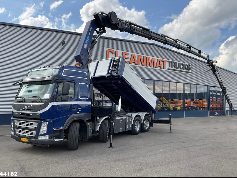 Volvo FM 500 Euro 6 HMF 50 Tonmeter laadkraan + Fly-Jib - Camion con gru: foto 2 Volvo FM 500 Euro 6 HMF 50 Tonmeter laadkraan + Fly-Jib - Camion con gru: foto 2