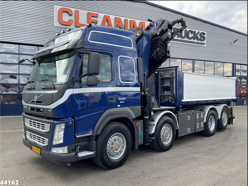 Volvo FM 500 Euro 6 HMF 50 Tonmeter laadkraan + Fly-Jib - Autocarro ribaltabile, Camion con gru: foto 4 Volvo FM 500 Euro 6 HMF 50 Tonmeter laadkraan + Fly-Jib - Autocarro ribaltabile, Camion con gru: foto 4
