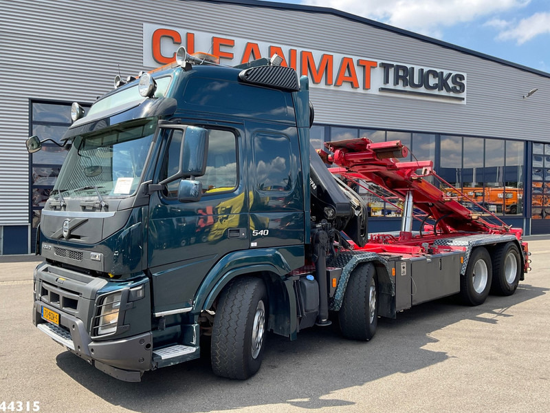 Volvo FMX 540 8x4 Euro 6 Hiab 28 Tonmeter laadkraan - Camion con sistema di cavi, Camion con gru: foto 2 Volvo FMX 540 8x4 Euro 6 Hiab 28 Tonmeter laadkraan - Camion con sistema di cavi, Camion con gru: foto 2