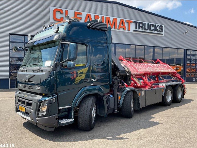 Volvo FMX 540 8x4 Euro 6 Hiab 28 Tonmeter laadkraan - Camion con sistema di cavi, Camion con gru: foto 3 Volvo FMX 540 8x4 Euro 6 Hiab 28 Tonmeter laadkraan - Camion con sistema di cavi, Camion con gru: foto 3