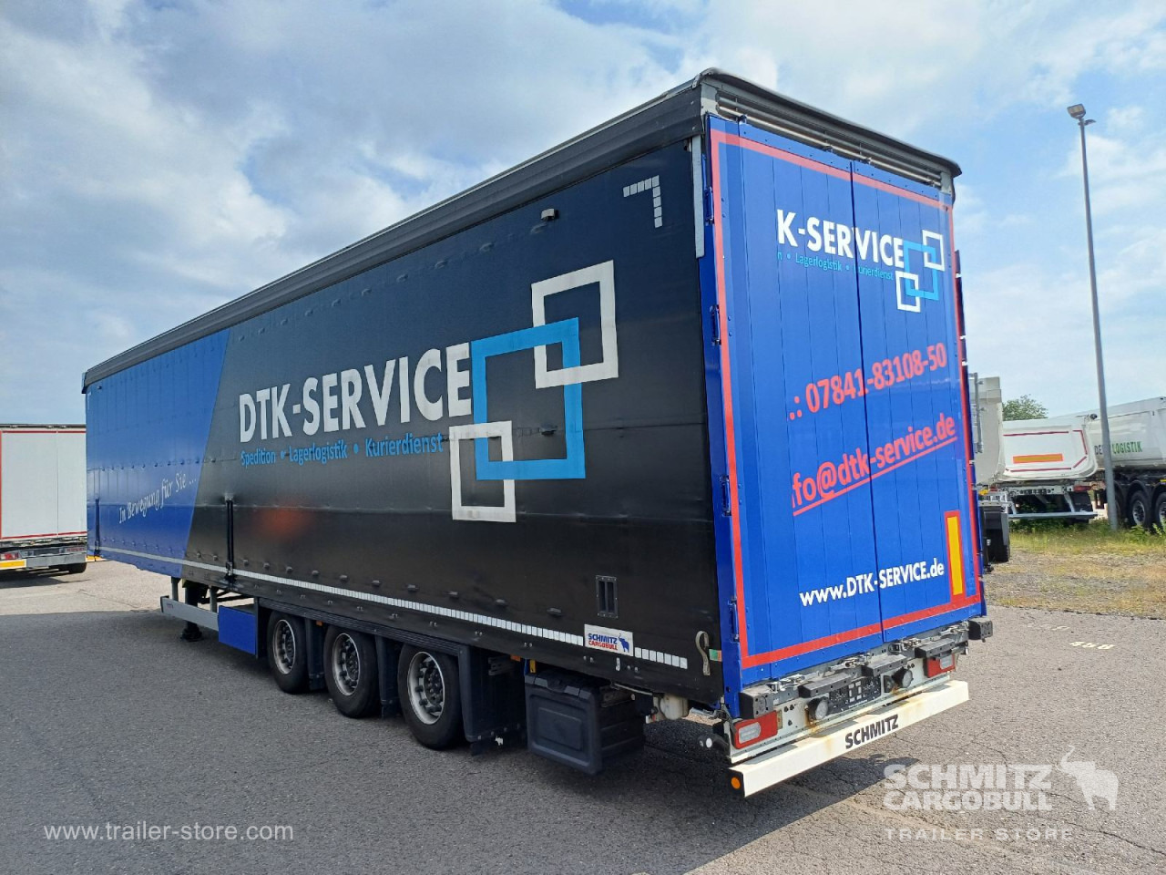Semirimorchio centinato SCHMITZ Auflieger Curtainsider Mega: foto 8
