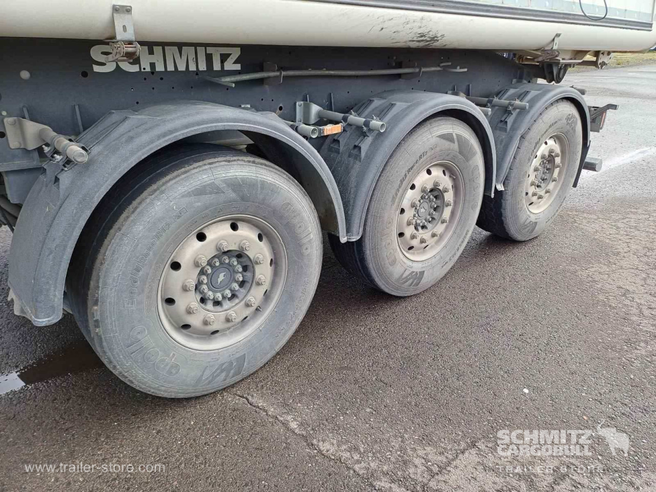 SCHMITZ Auflieger Kipper Alukastenmulde 24m³ - Semirimorchio ribaltabile: foto 2 SCHMITZ Auflieger Kipper Alukastenmulde 24m³ - Semirimorchio ribaltabile: foto 2