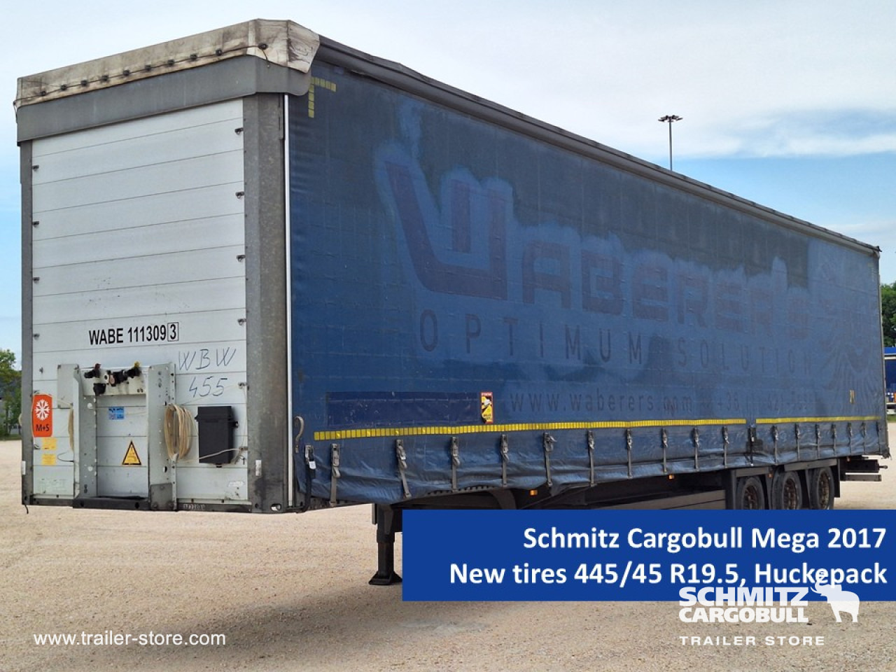 Semirimorchio centinato SCHMITZ Curtainsider Mega: foto 1