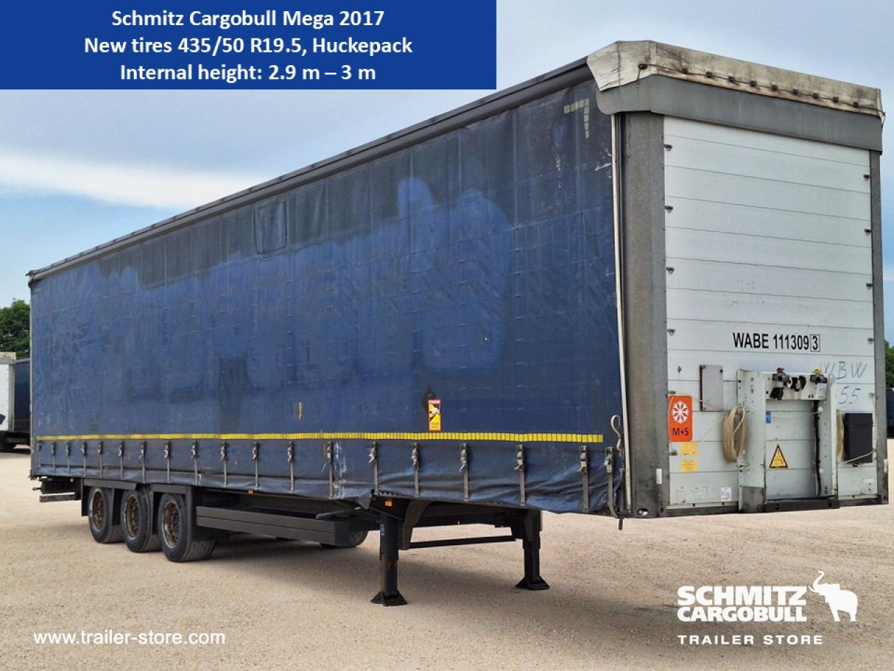 SCHMITZ Curtainsider Mega - Semirimorchio centinato: foto 1 SCHMITZ Curtainsider Mega - Semirimorchio centinato: foto 1