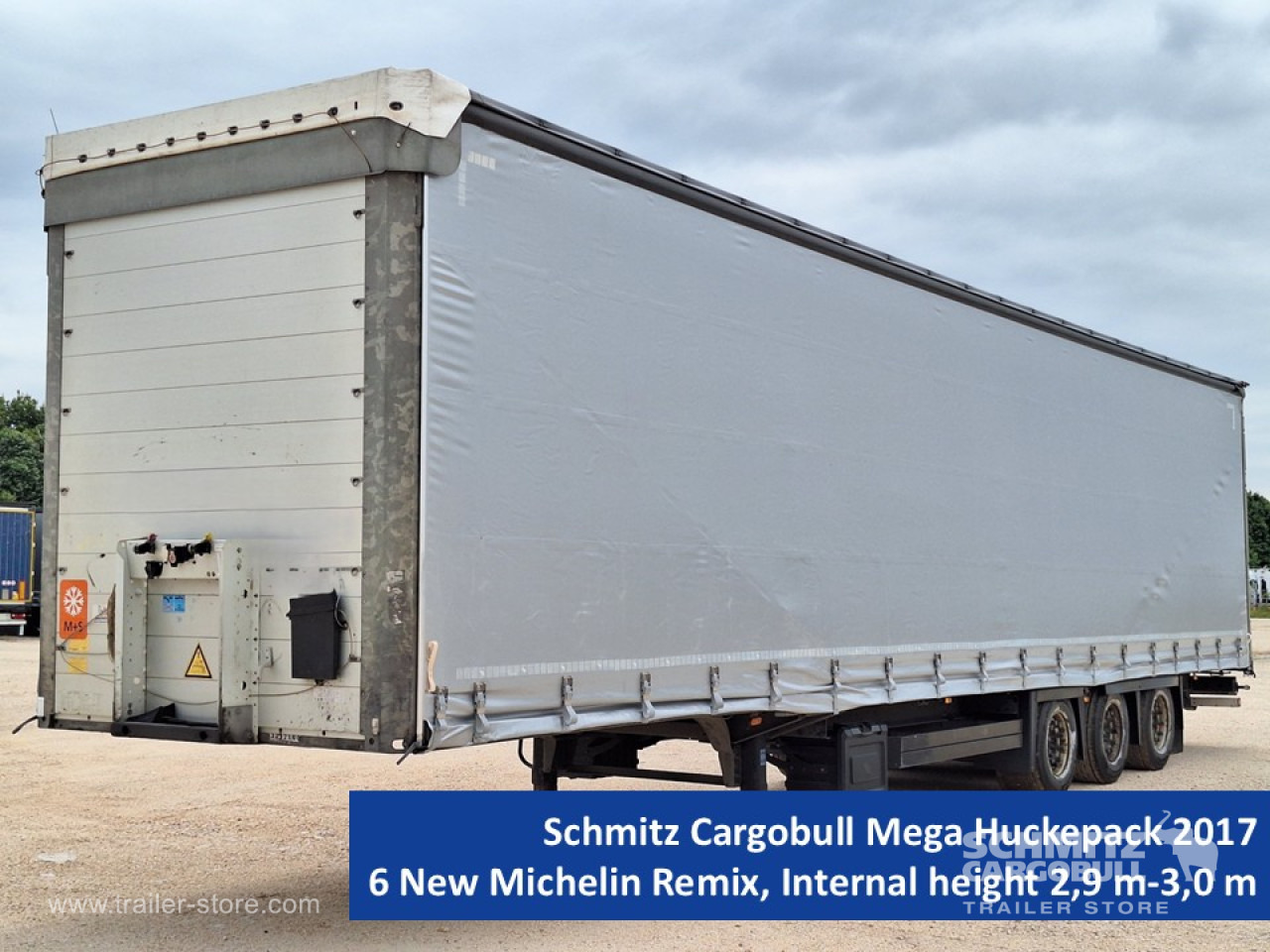 SCHMITZ Curtainsider Mega - Semirimorchio centinato: foto 1 SCHMITZ Curtainsider Mega - Semirimorchio centinato: foto 1