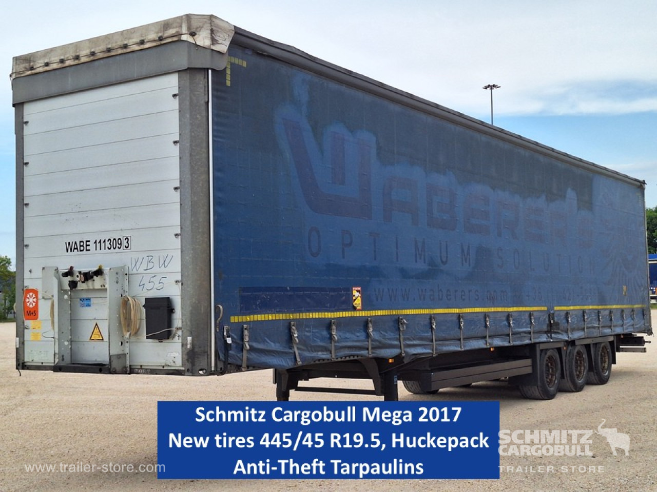 SCHMITZ Curtainsider Mega - Semirimorchio centinato: foto 1 SCHMITZ Curtainsider Mega - Semirimorchio centinato: foto 1