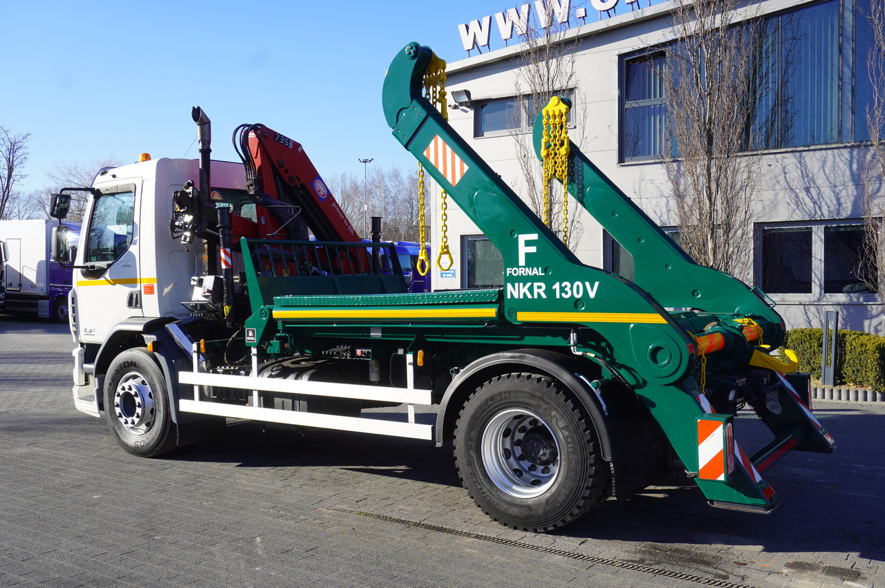 DAF LF 18.310 E6 / Skip loader Fornal NKR 130V / HDS HMF 735 K2 / Manual gearbox - Camion con gru: foto 5 DAF LF 18.310 E6 / Skip loader Fornal NKR 130V / HDS HMF 735 K2 / Manual gearbox - Camion con gru: foto 5