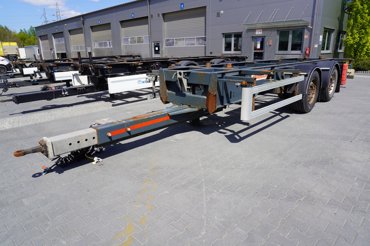 FRUEHAUF BDF / 18 t - Rimorchio telaio: foto 1 FRUEHAUF BDF / 18 t - Rimorchio telaio: foto 1