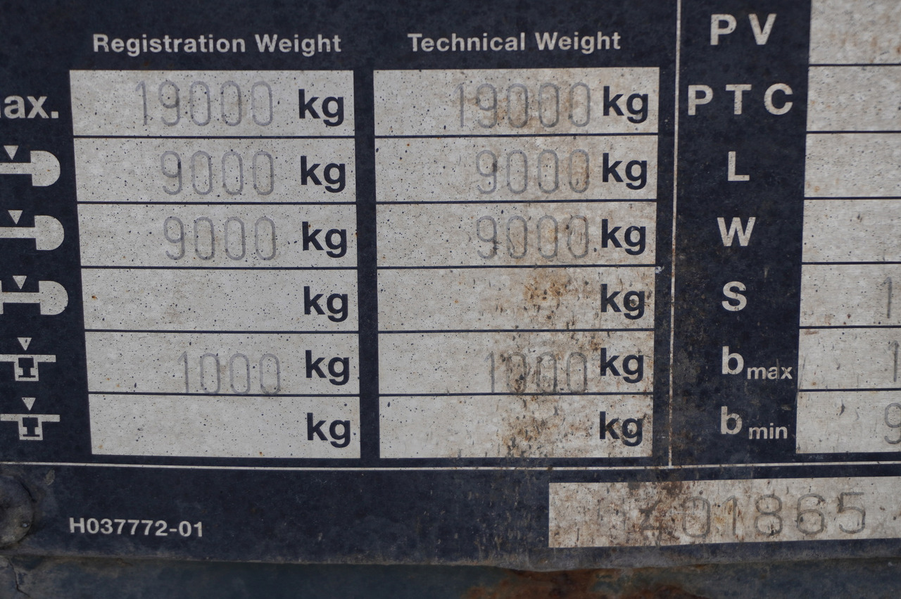 Rimorchio telaio FRUEHAUF BDF / 18 t: foto 8 Rimorchio telaio FRUEHAUF BDF / 18 t: foto 8