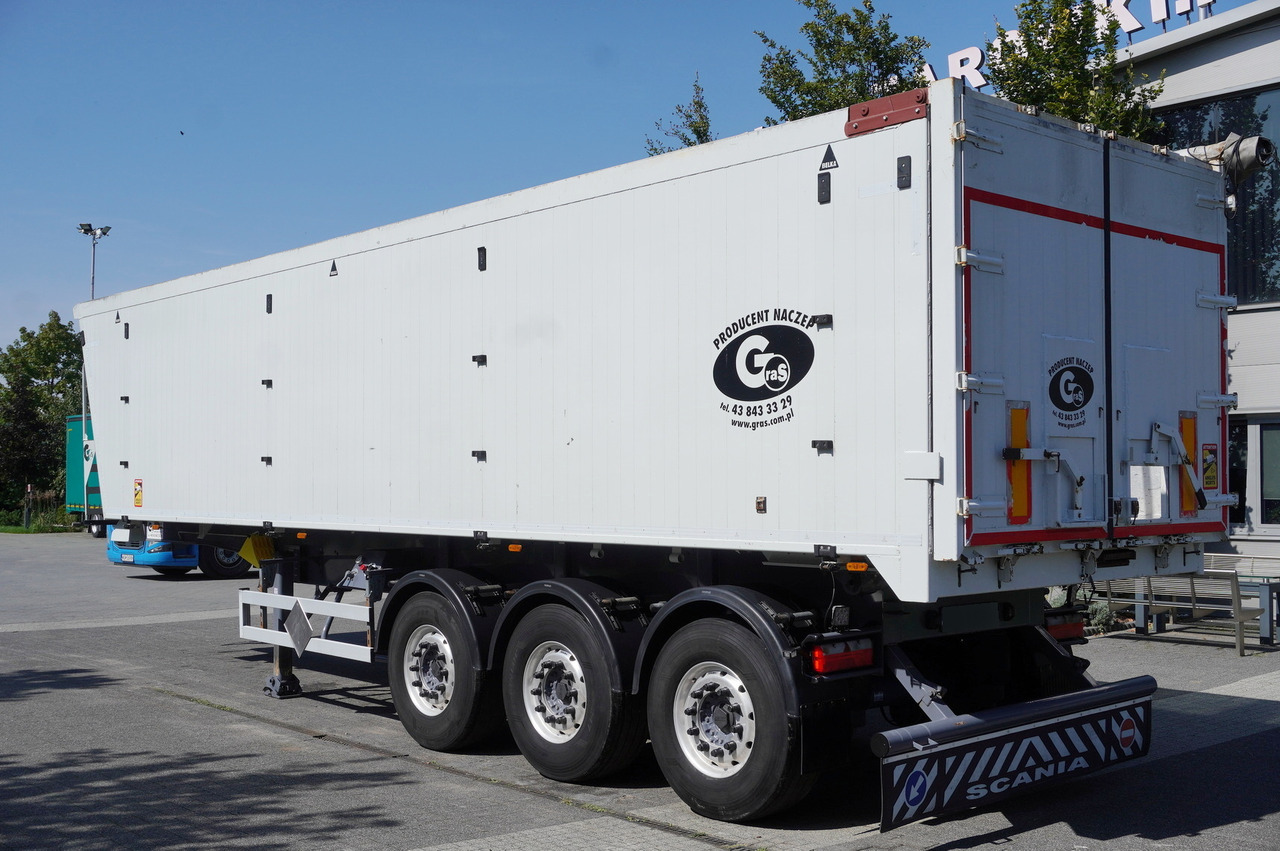 GRAS aluminum tipper semi-trailer 48 m³ - Semirimorchio ribaltabile: foto 3 GRAS aluminum tipper semi-trailer 48 m³ - Semirimorchio ribaltabile: foto 3