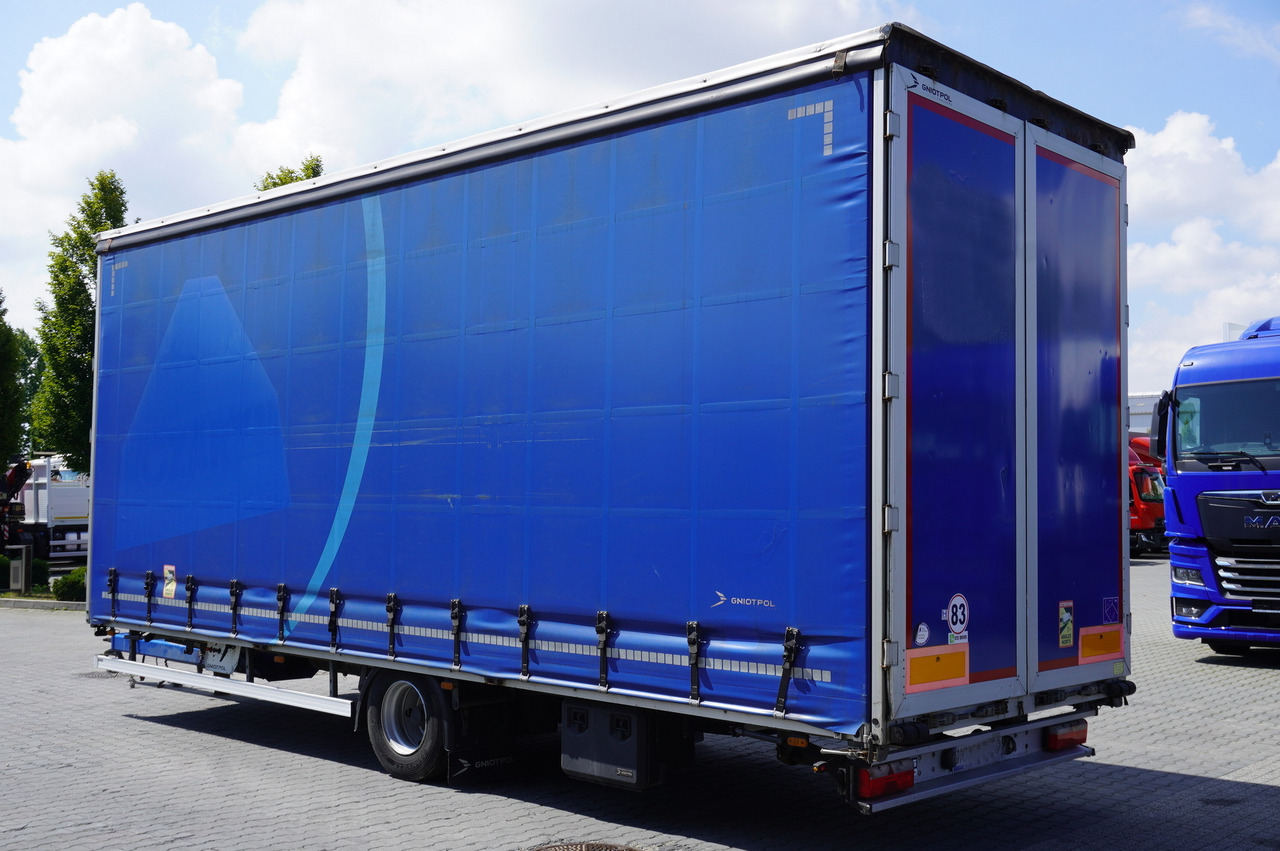 Gniotpol Tandem trailer / 10t / 2018 / 19 pallets - Rimorchio centinato: foto 3 Gniotpol Tandem trailer / 10t / 2018 / 19 pallets - Rimorchio centinato: foto 3