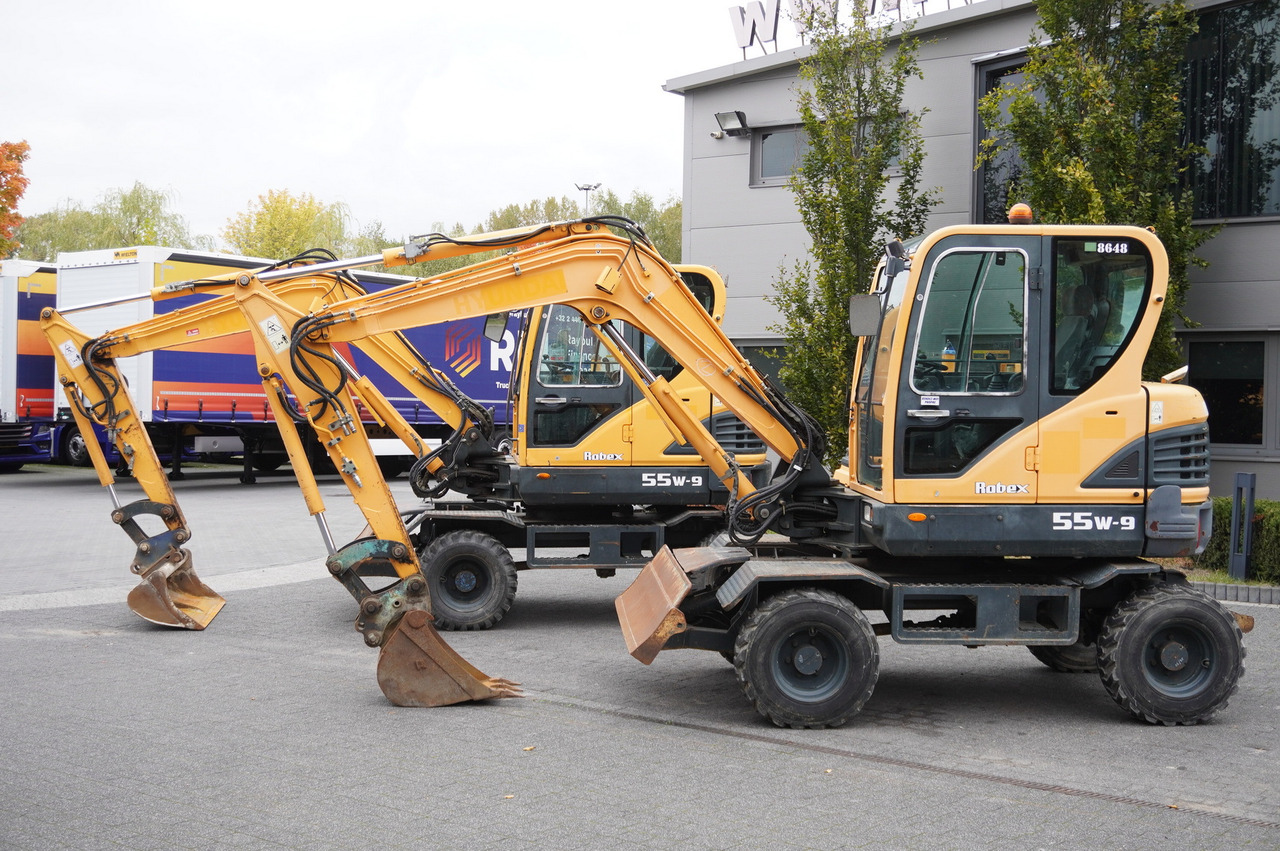 Hyundai Robex 55W-9 Wheeled Excavator 5.5t / 2pcs - Escavatore: foto 2 Hyundai Robex 55W-9 Wheeled Excavator 5.5t / 2pcs - Escavatore: foto 2