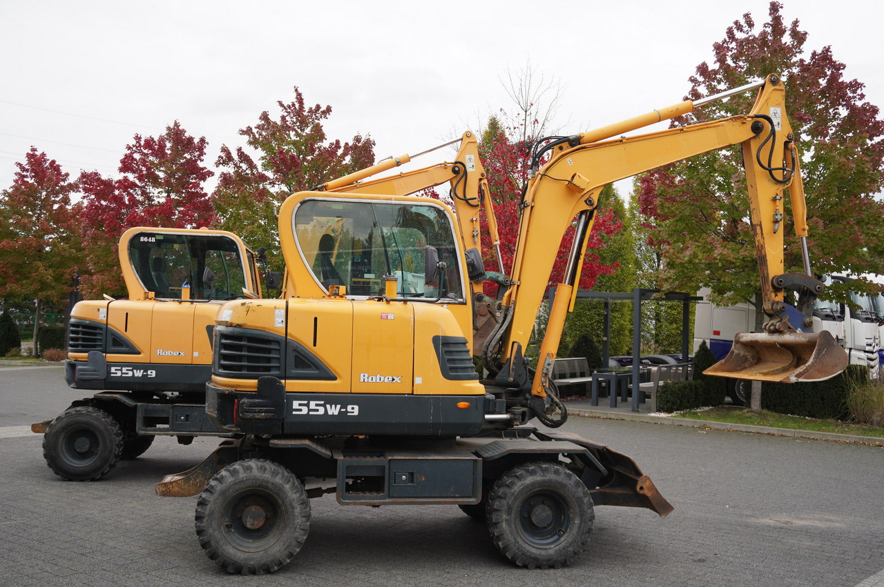 Hyundai Robex 55W-9 Wheeled Excavator 5.5t / 2pcs - Miniescavatore: foto 4 Hyundai Robex 55W-9 Wheeled Excavator 5.5t / 2pcs - Miniescavatore: foto 4
