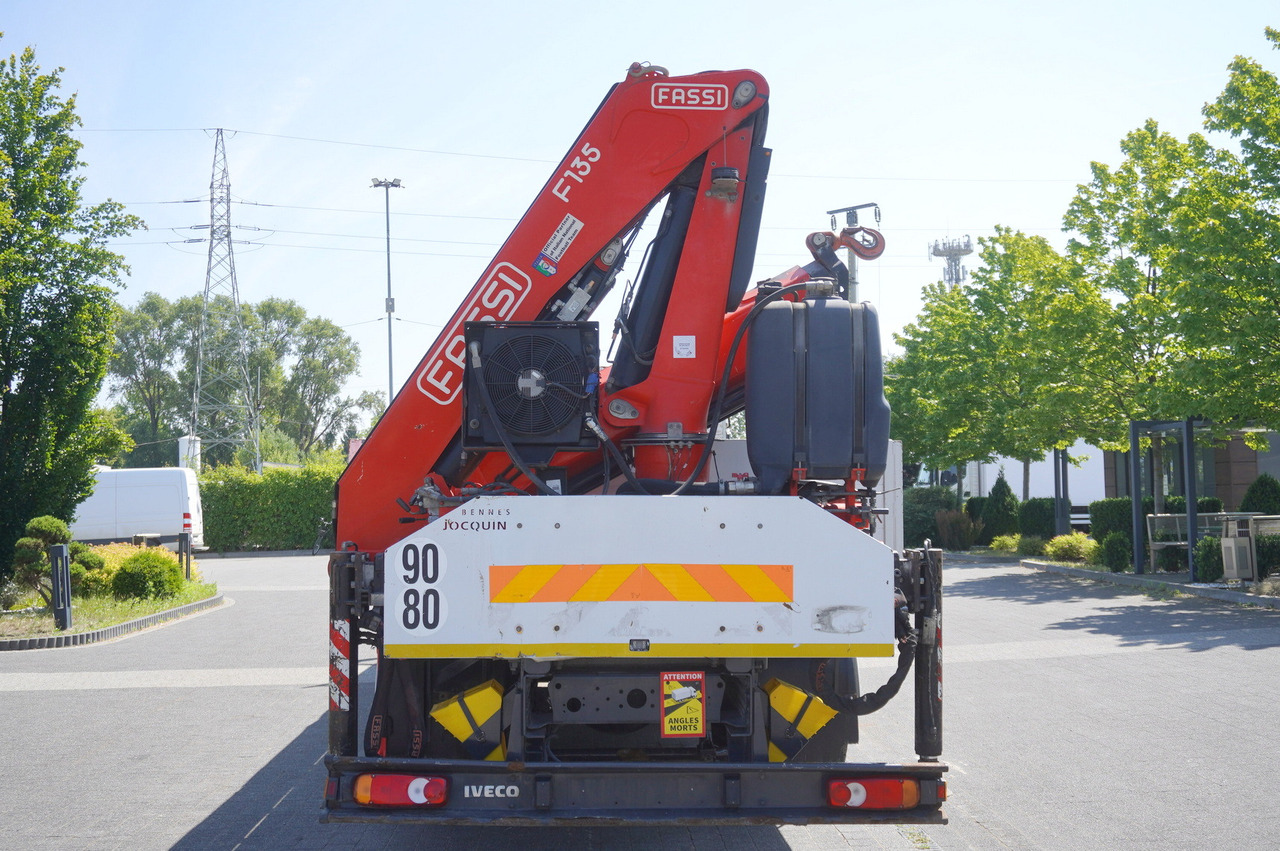 IVECO EUROCARGO 190-280L / FASSI F135A / 8 M / Lift cap. 5580 kg - Autocarro con pianale/ Cassone fisso, Camion con gru: foto 5 IVECO EUROCARGO 190-280L / FASSI F135A / 8 M / Lift cap. 5580 kg - Autocarro con pianale/ Cassone fisso, Camion con gru: foto 5