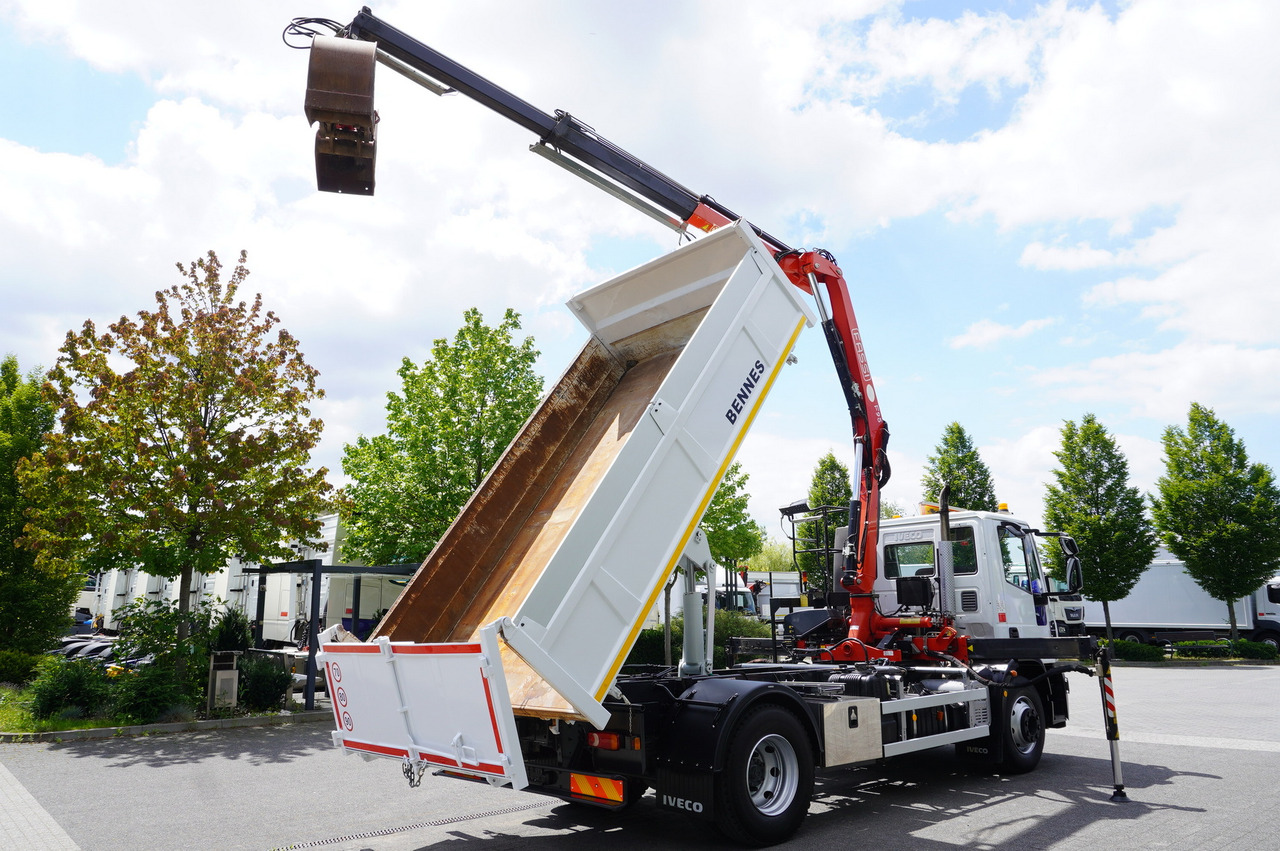 IVECO Eurocargo 160E22 EEV Dump truck / Bortmatic / Crane FASSI F95A.0.22 - Autocarro ribaltabile, Camion con gru: foto 5 IVECO Eurocargo 160E22 EEV Dump truck / Bortmatic / Crane FASSI F95A.0.22 - Autocarro ribaltabile, Camion con gru: foto 5