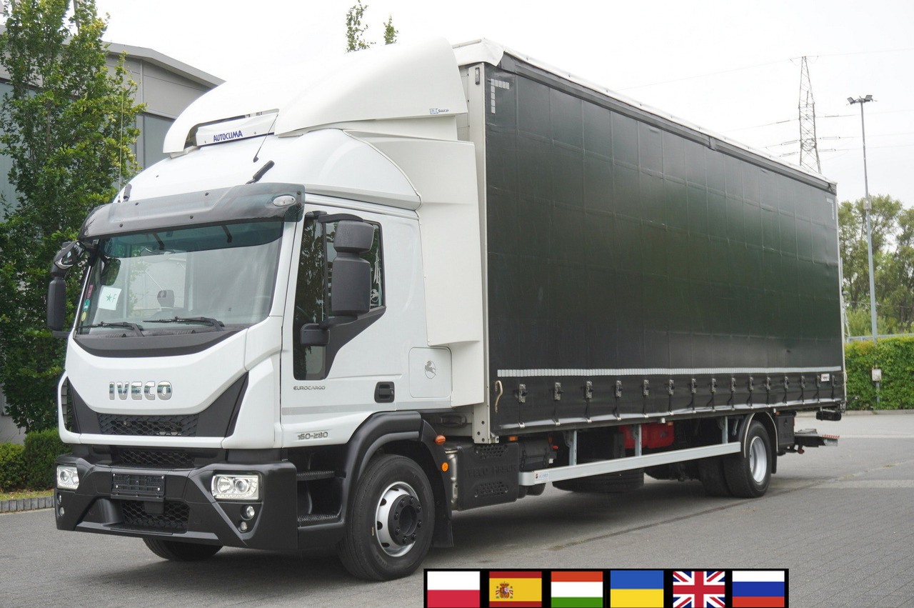 IVECO Eurocargo ML 160E28 E6 Glob / Curtainsider 21 EPAL / 2023 / 2 identical units - Autocarro ribaltabile: foto 1 IVECO Eurocargo ML 160E28 E6 Glob / Curtainsider 21 EPAL / 2023 / 2 identical units - Autocarro ribaltabile: foto 1