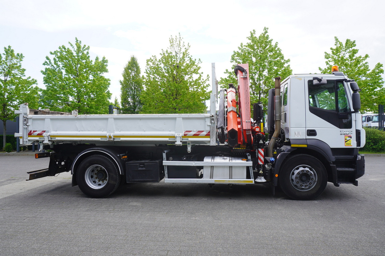 IVECO STRALIS 330 E6 / FASSI 195A 8.5 T / 3-side tipper - Autocarro ribaltabile, Camion con gru: foto 5 IVECO STRALIS 330 E6 / FASSI 195A 8.5 T / 3-side tipper - Autocarro ribaltabile, Camion con gru: foto 5