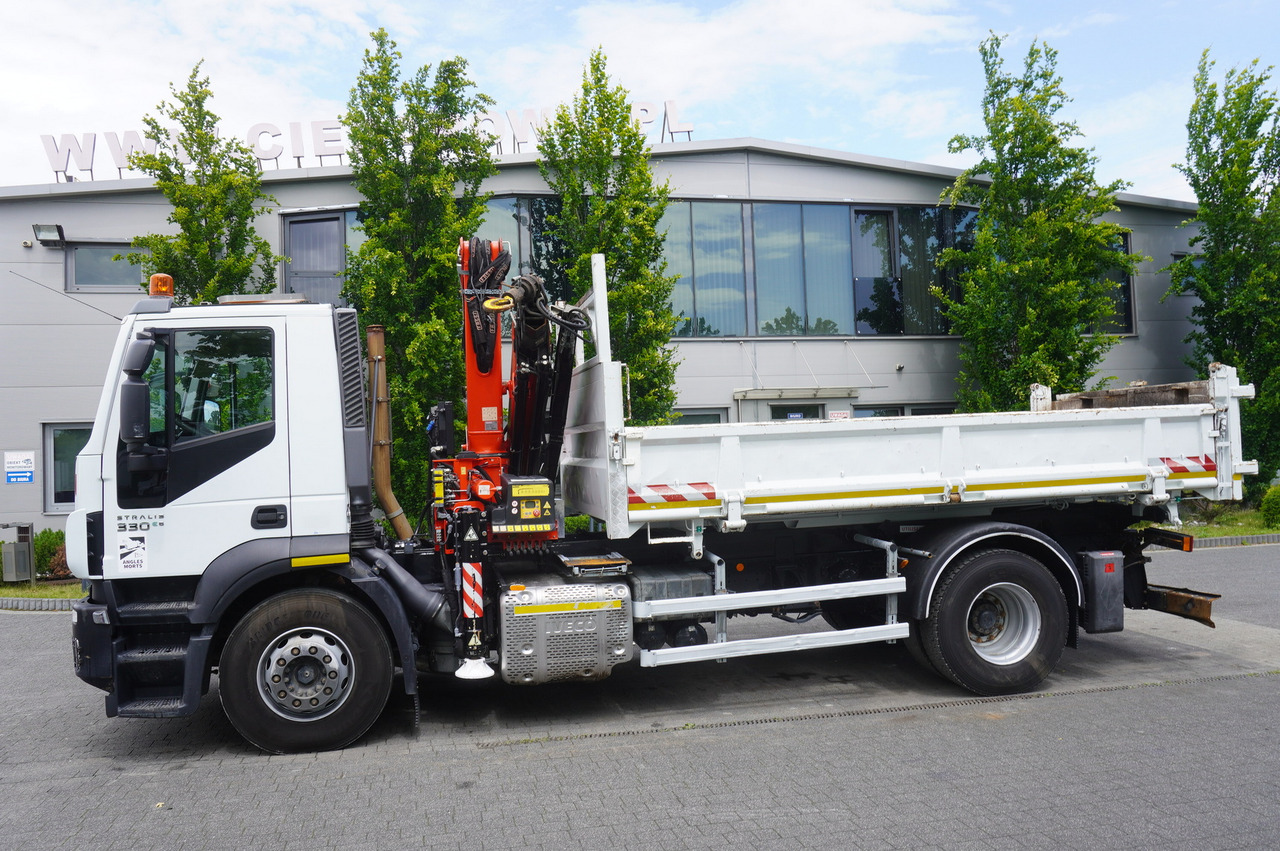 IVECO STRALIS 330 E6 / FASSI 195A 8.5 T / 3-side tipper - Camion con gru: foto 3 IVECO STRALIS 330 E6 / FASSI 195A 8.5 T / 3-side tipper - Camion con gru: foto 3