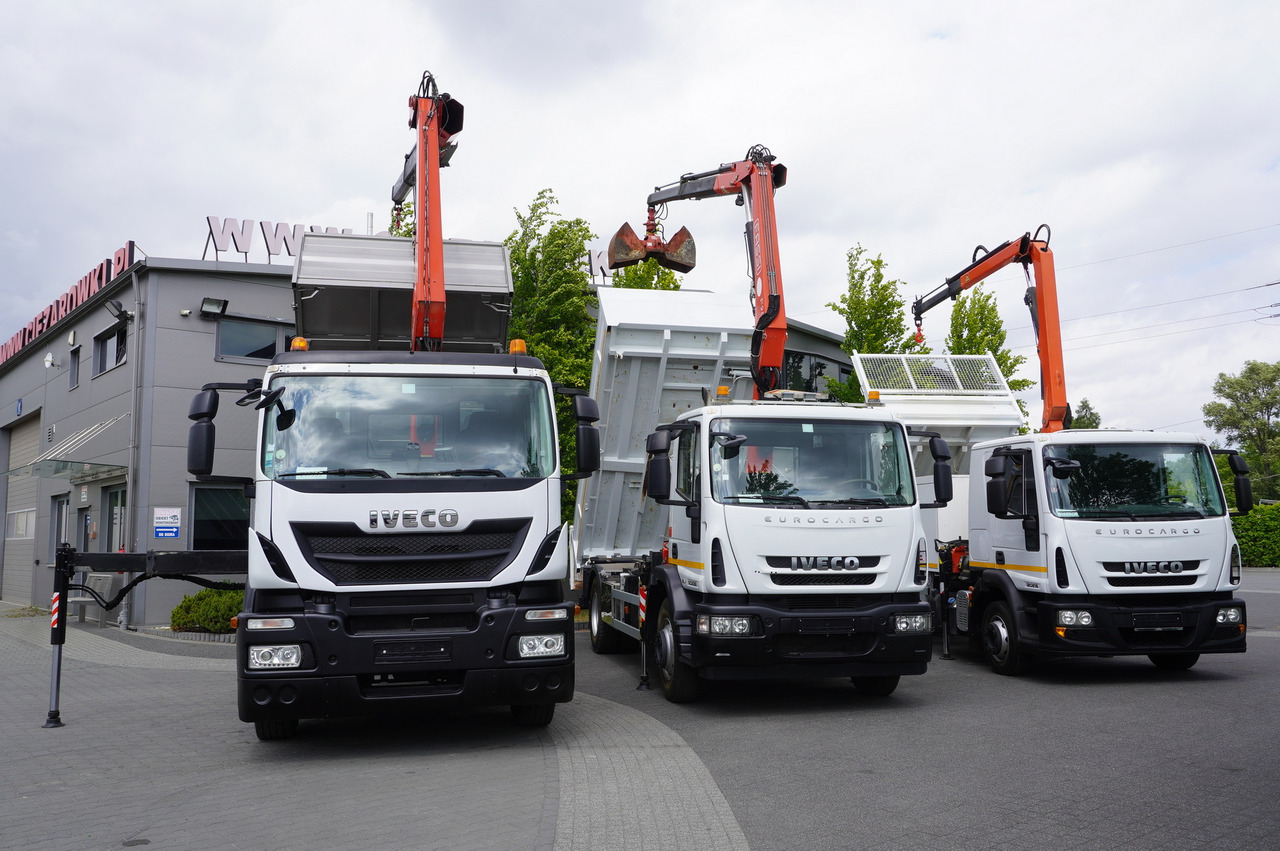 IVECO Stralis 310 E6 / NEW 3-sided tipper / Fassi F135 crane with remote control - Autocarro ribaltabile, Camion con gru: foto 3 IVECO Stralis 310 E6 / NEW 3-sided tipper / Fassi F135 crane with remote control - Autocarro ribaltabile, Camion con gru: foto 3