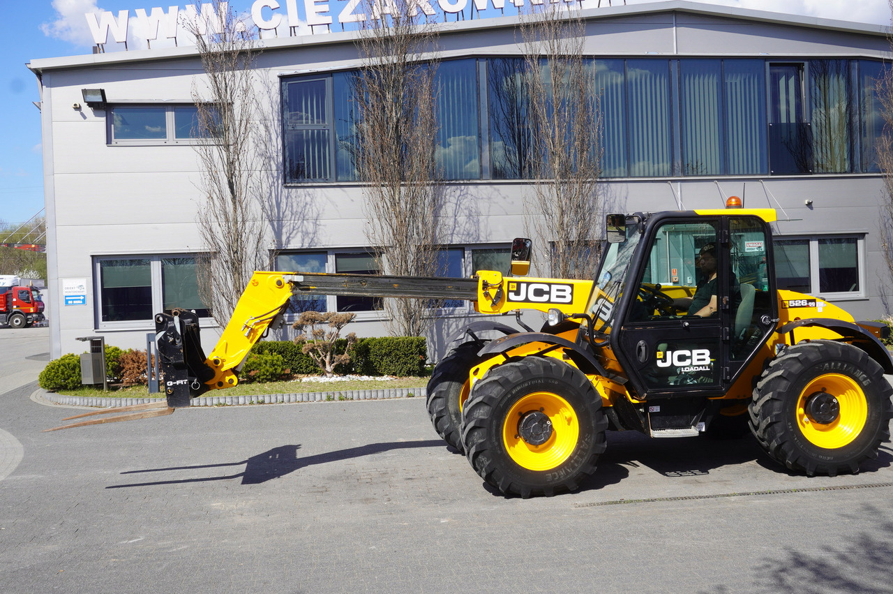 Pala gommata JCB 526-56 AGRI Plus / 5.6 m telescopic loader / joystick: foto 23