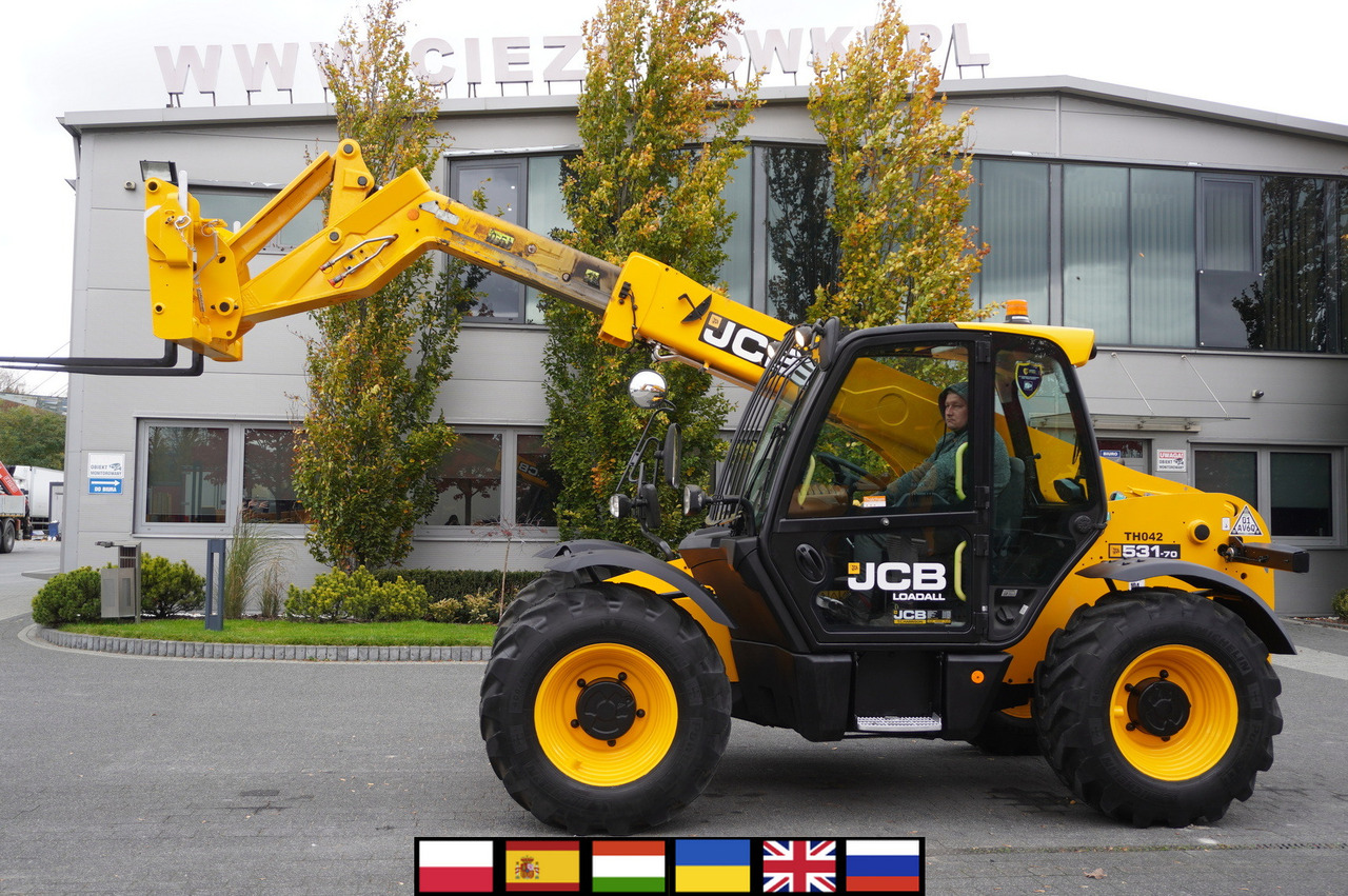 JCB 531-70 / 900 MTH telescopic charger! / 3.1 T / 7 M - Pala gommata telescopica: foto 1 JCB 531-70 / 900 MTH telescopic charger! / 3.1 T / 7 M - Pala gommata telescopica: foto 1