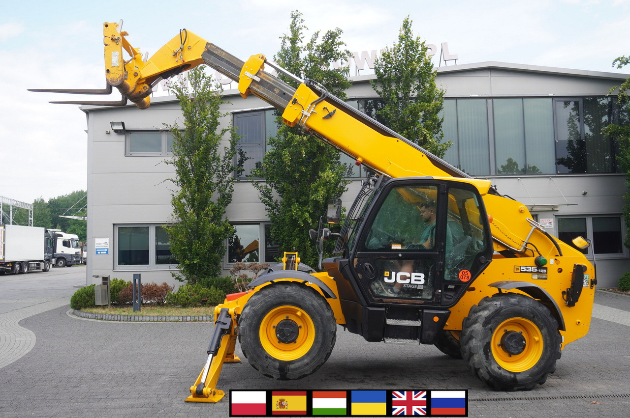 JCB 535-125 / 1500 MTH! / reach 12.5 m / 2021 / 3.5 t - Pala gommata telescopica: foto 1 JCB 535-125 / 1500 MTH! / reach 12.5 m / 2021 / 3.5 t - Pala gommata telescopica: foto 1