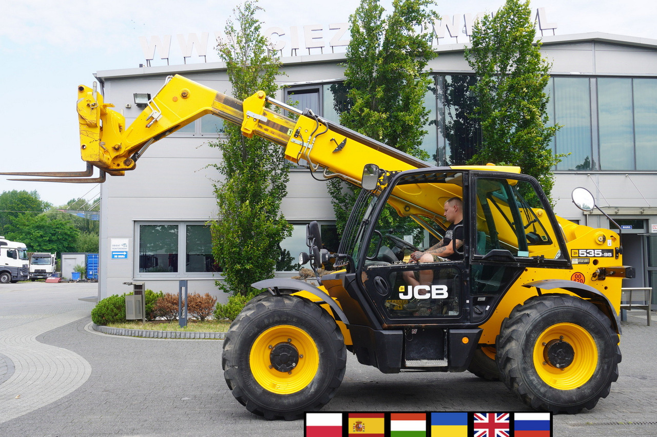 JCB 535-95 / 3.5 T / range 9.5 m / joystick / 2021 - Pala gommata telescopica: foto 1 JCB 535-95 / 3.5 T / range 9.5 m / joystick / 2021 - Pala gommata telescopica: foto 1