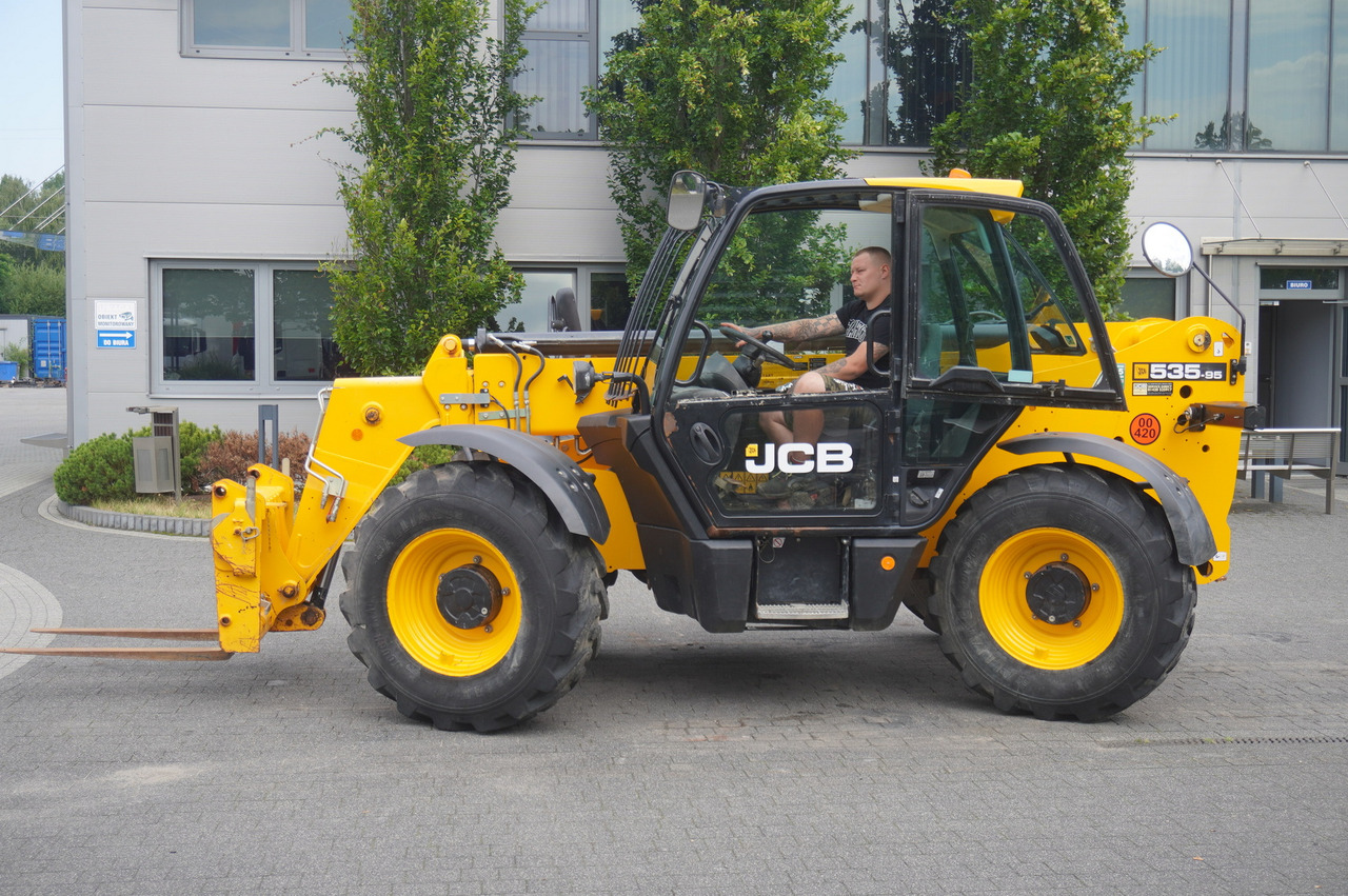Pala gommata telescopica JCB 535-95 / 3.5 T / range 9.5 m / joystick / 2021: foto 15