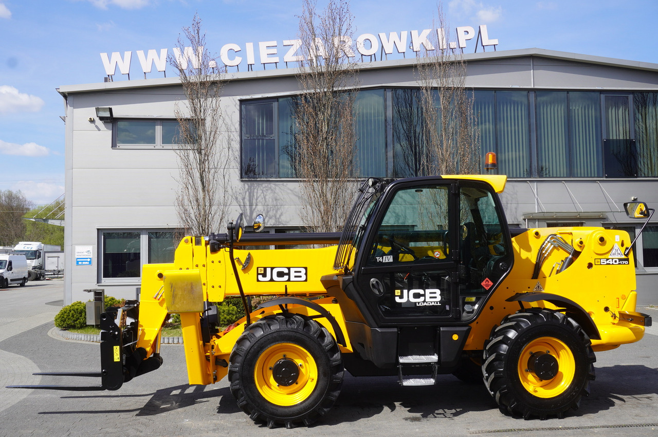 JCB 540-170 Telescopic Loader / 17m / joystick - Pala gommata telescopica: foto 4 JCB 540-170 Telescopic Loader / 17m / joystick - Pala gommata telescopica: foto 4