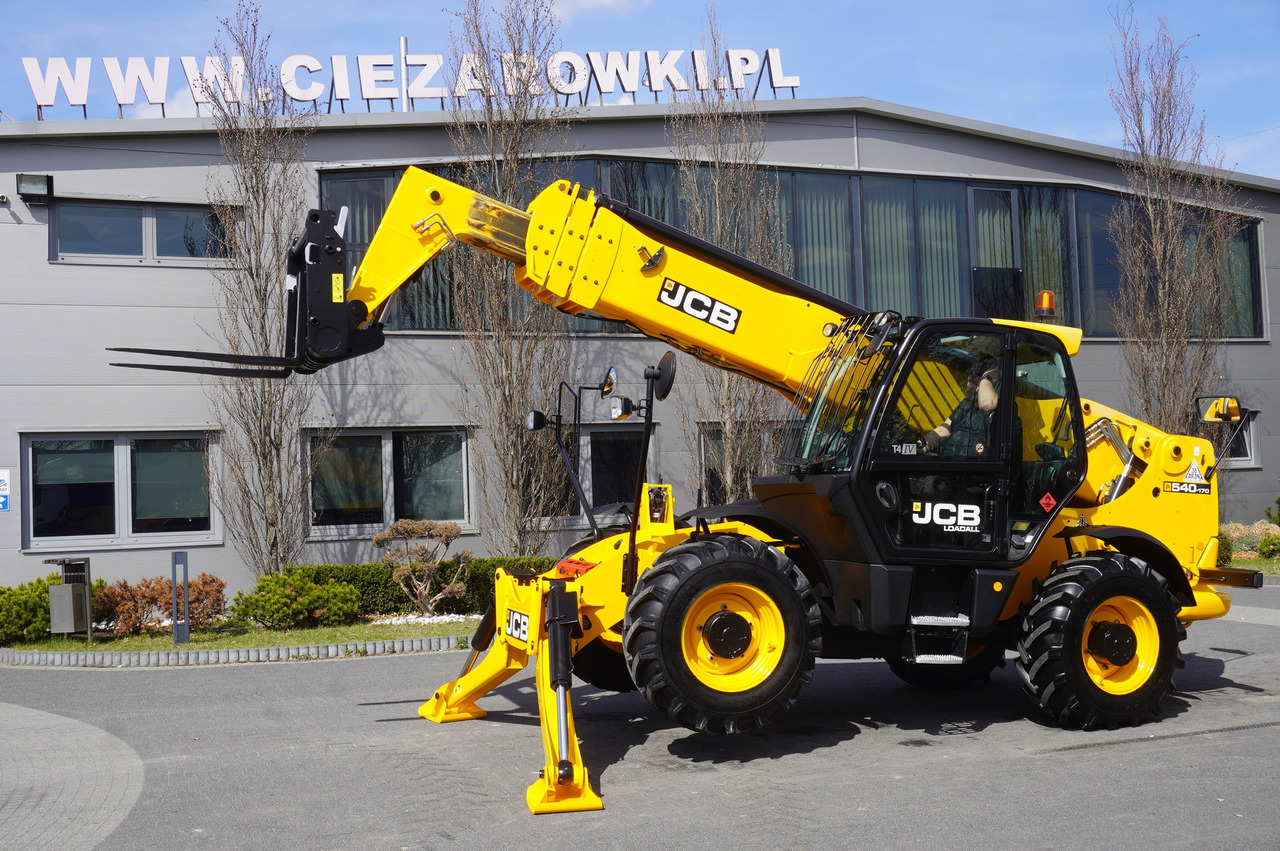 JCB 540-170 Telescopic Loader / 17m / joystick - Pala gommata telescopica: foto 1 JCB 540-170 Telescopic Loader / 17m / joystick - Pala gommata telescopica: foto 1