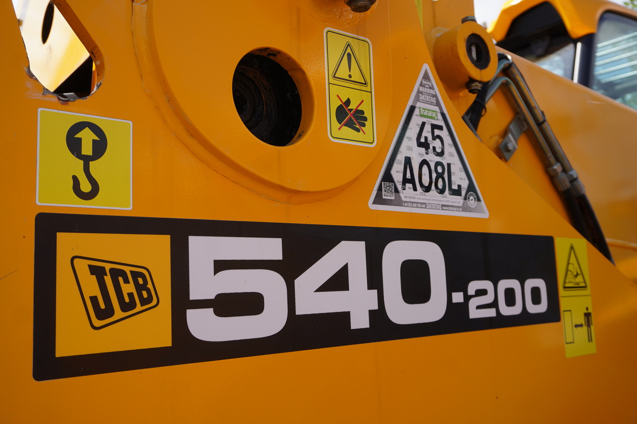 JCB 540-200 Telescopic Loader / 20 m reach / joystick / 2 units - Sollevatore telescopico: foto 5 JCB 540-200 Telescopic Loader / 20 m reach / joystick / 2 units - Sollevatore telescopico: foto 5