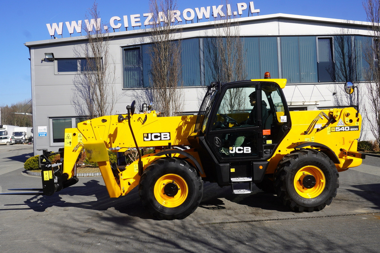 Pala gommata telescopica JCB 540-200 Telescopic Loader / 20m / joystick: foto 6