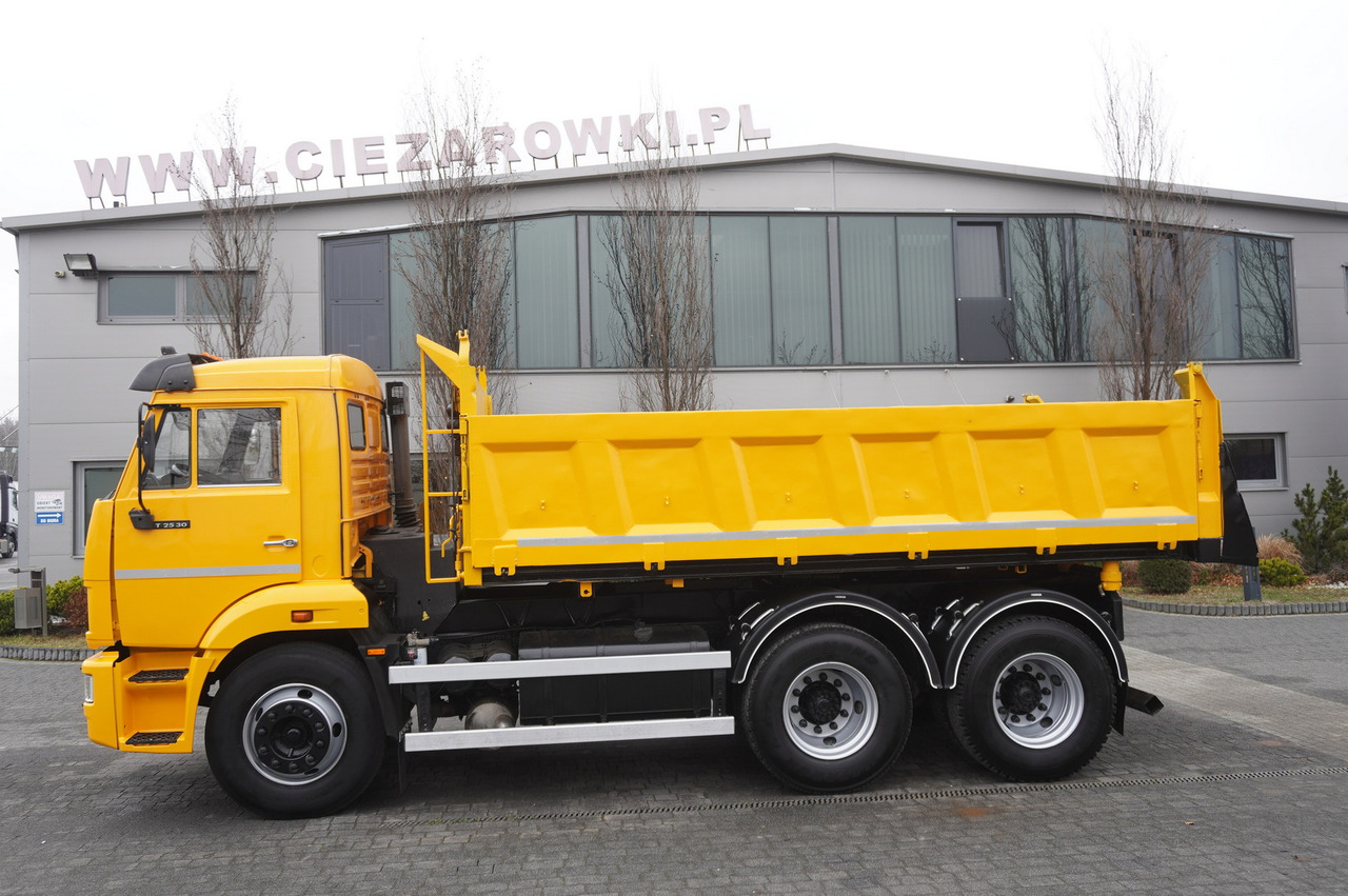 KAMAZ T2530 E5 6×4 / 3-sided tipper - Autocarro ribaltabile, Camion con gru: foto 4 KAMAZ T2530 E5 6×4 / 3-sided tipper - Autocarro ribaltabile, Camion con gru: foto 4