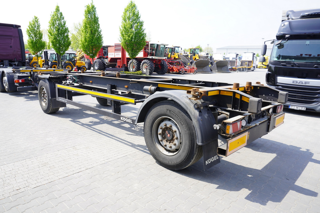 KOGEL AWE 18, two-axle, BDF, 7.5m chassis , air suspension, SAF axles - Rimorchio telaio: foto 4 KOGEL AWE 18, two-axle, BDF, 7.5m chassis , air suspension, SAF axles - Rimorchio telaio: foto 4