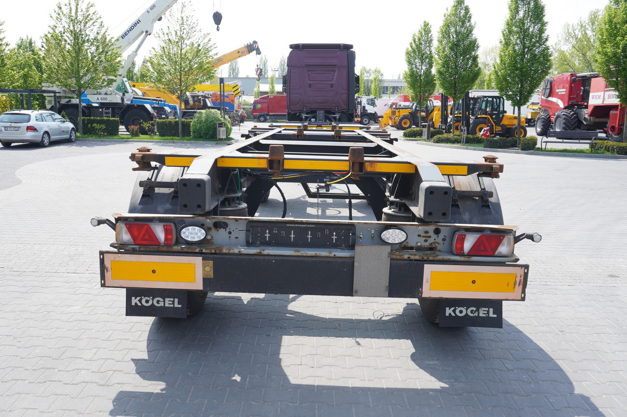 KOGEL AWE 18, two-axle, BDF, 7.5m chassis , air suspension, SAF axles - Rimorchio telaio: foto 5 KOGEL AWE 18, two-axle, BDF, 7.5m chassis , air suspension, SAF axles - Rimorchio telaio: foto 5