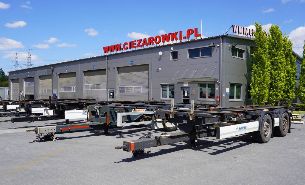 KRONE Trailer Krone BDF / 18 t - Rimorchio portacontainer/ Caisse interchangeable: foto 1 KRONE Trailer Krone BDF / 18 t - Rimorchio portacontainer/ Caisse interchangeable: foto 1