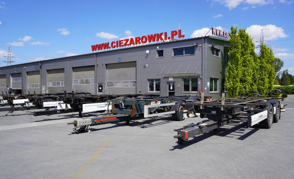 KRONE Trailer Krone BDF / 18 t - Rimorchio portacontainer/ Caisse interchangeable: foto 2 KRONE Trailer Krone BDF / 18 t - Rimorchio portacontainer/ Caisse interchangeable: foto 2
