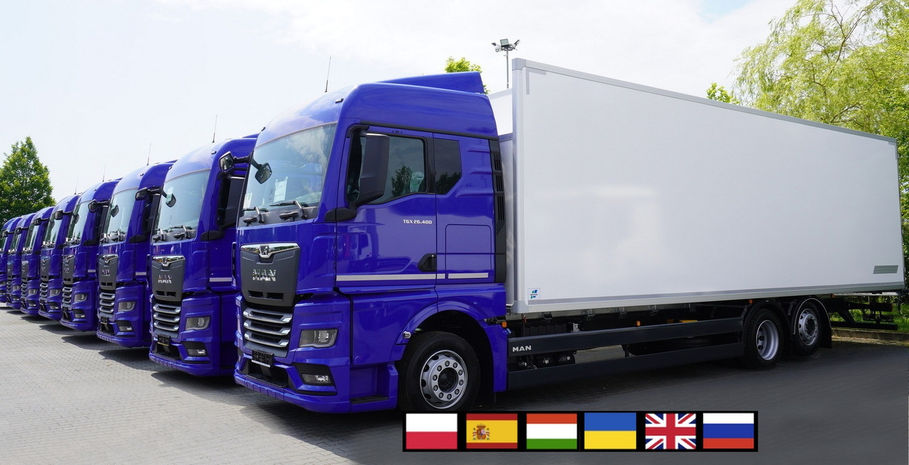 MAN New MAN TGX 26.400 / NEW IGLOOCAR refrigerator 23 pallets / 6×2 / 2024 / 10 units - Autocarro frigorifero: foto 1 MAN New MAN TGX 26.400 / NEW IGLOOCAR refrigerator 23 pallets / 6×2 / 2024 / 10 units - Autocarro frigorifero: foto 1
