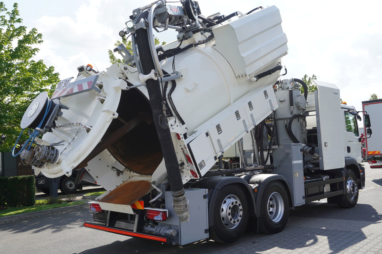 MAN TGM 26.340 E6 / RIVARD sewage cleaner 11.8 m3 / 170 tho. km / steered axle - Autospurgo: foto 3 MAN TGM 26.340 E6 / RIVARD sewage cleaner 11.8 m3 / 170 tho. km / steered axle - Autospurgo: foto 3
